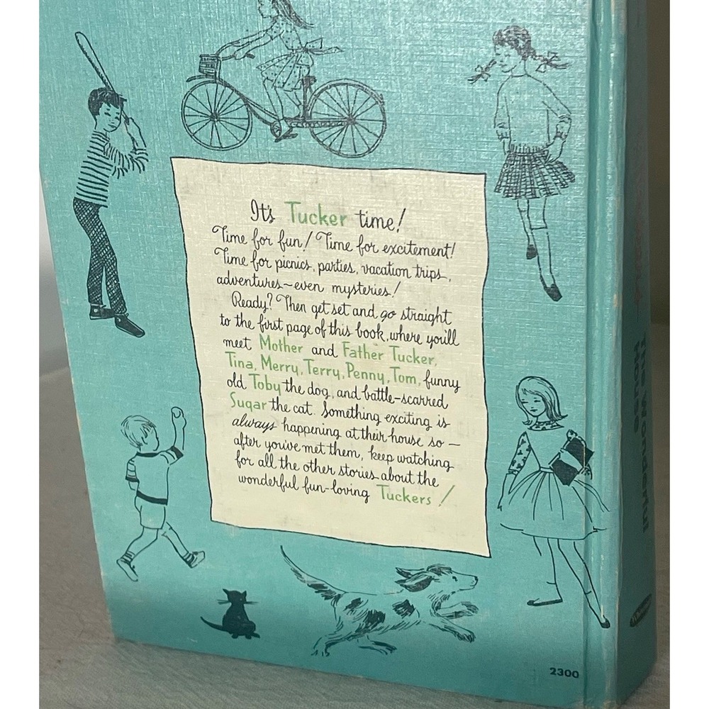 Vintage The Tuckers Series – Book‎ 1: The Wonderful House (First in Series) - Picture 2 of 10